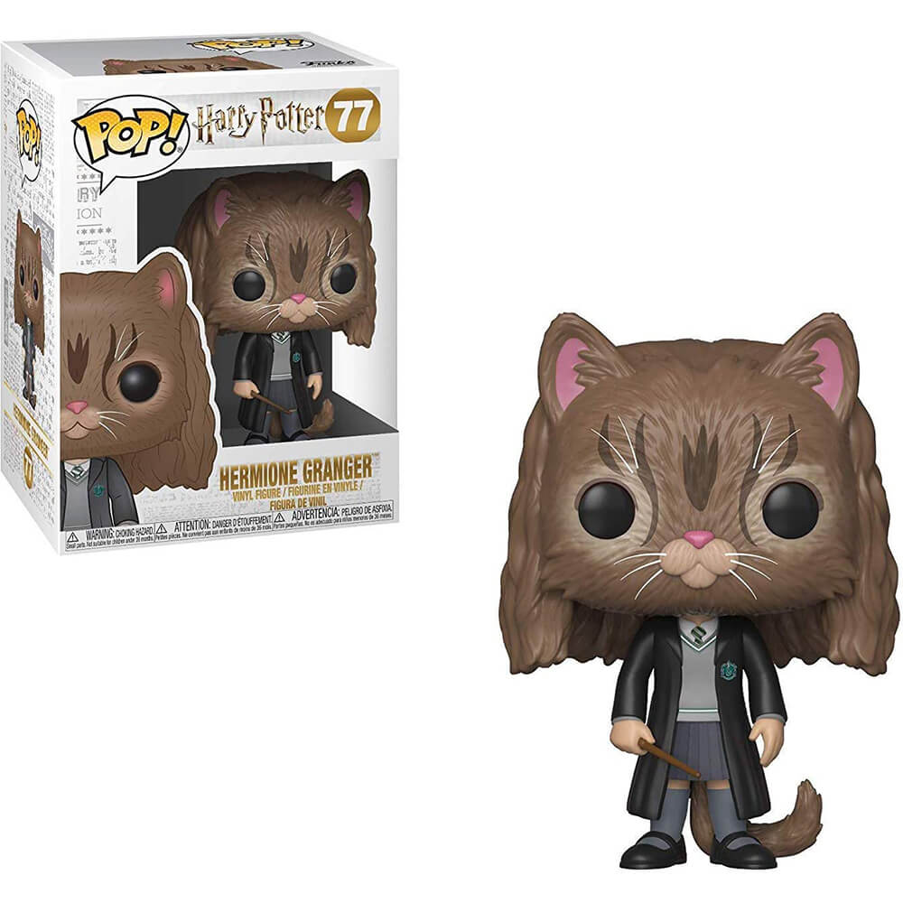 Funko Pop! Harry Potter, Hermione Granger as a cat (with protective case)