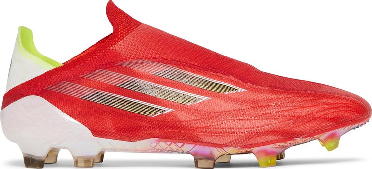 Adidas X Speedflow+ FG 'Solar Red' Cleats, Red