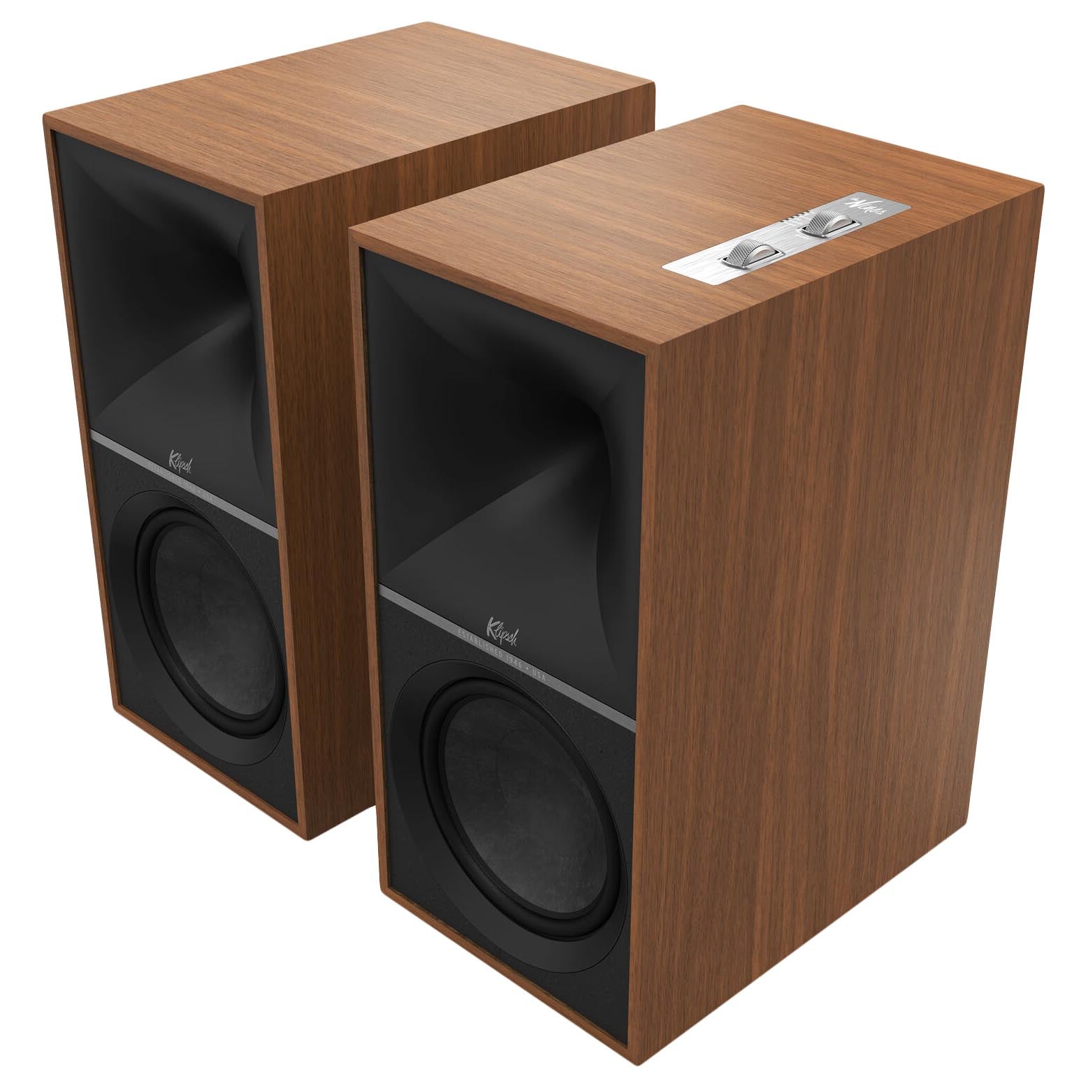 Bookshelf speakers Klipsch The Nines, 2 pcs, walnut