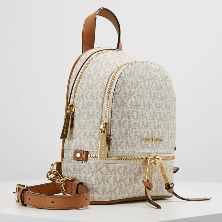 Backpack MICHAEL Michael Kors Rhea Zip Xs Backpack, white