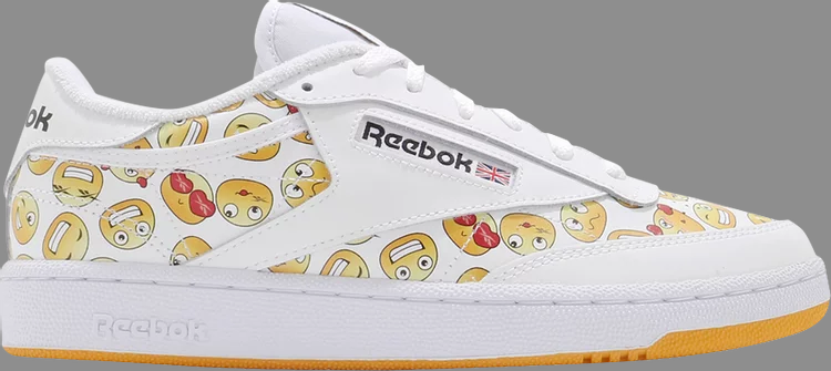 Club c 85 'emoji' Reebok sneakers, white