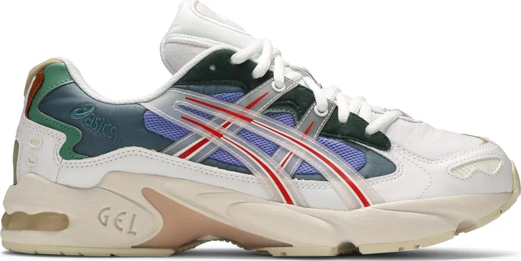 Hypebeast x gel kayano 5 'meadow' Asics sneakers, white