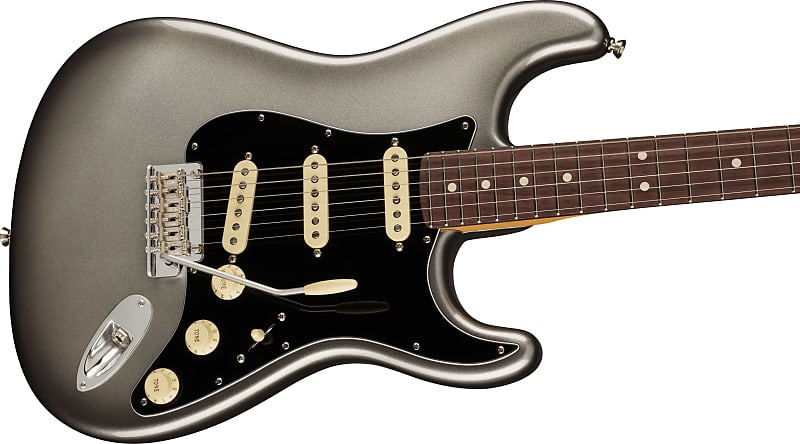 Fender American Professional II Stratocaster - Mercury with Rosewood Fingerboard