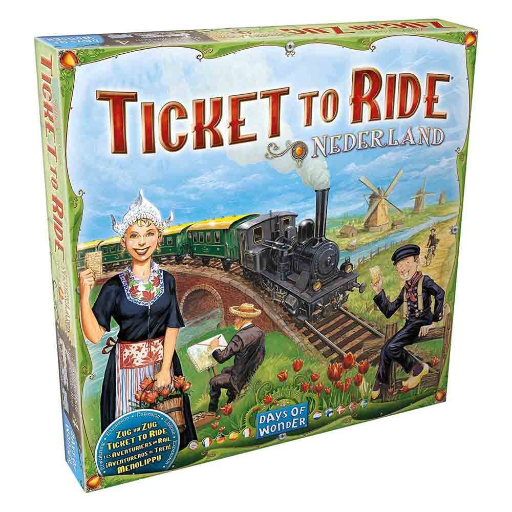 Add-on for the board game Days Of Wonder: Ticket To Ride Nederland