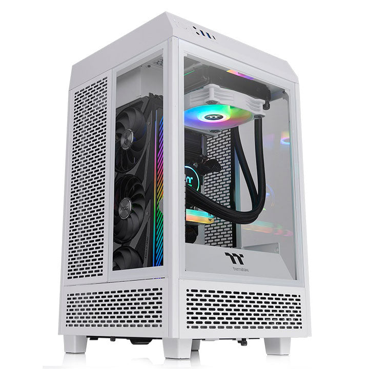 Thermaltake The Tower 100, Mini Tower, white