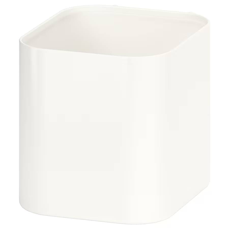 Ikea Skadis storage jar, white