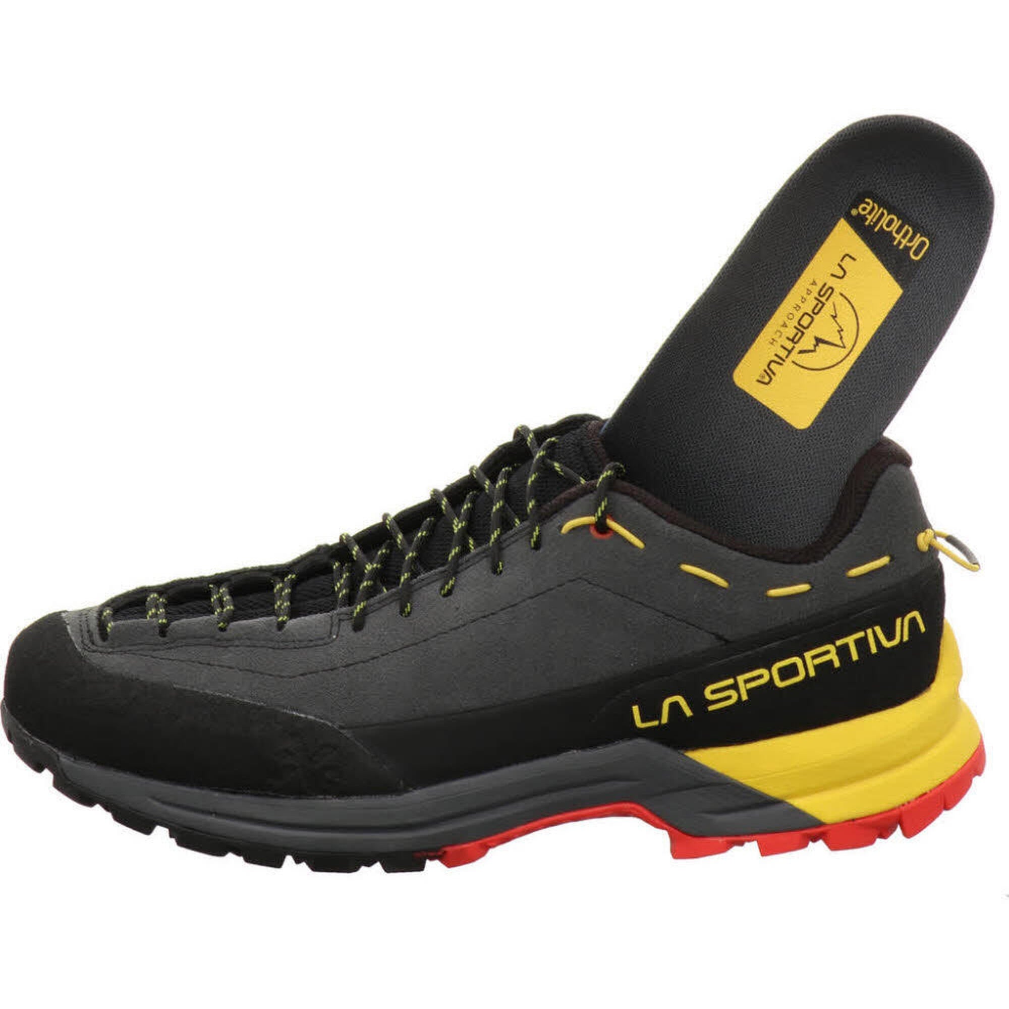 حذاء المشي لمسافات طويلة La Sportiva TX Guide Leather، أسود