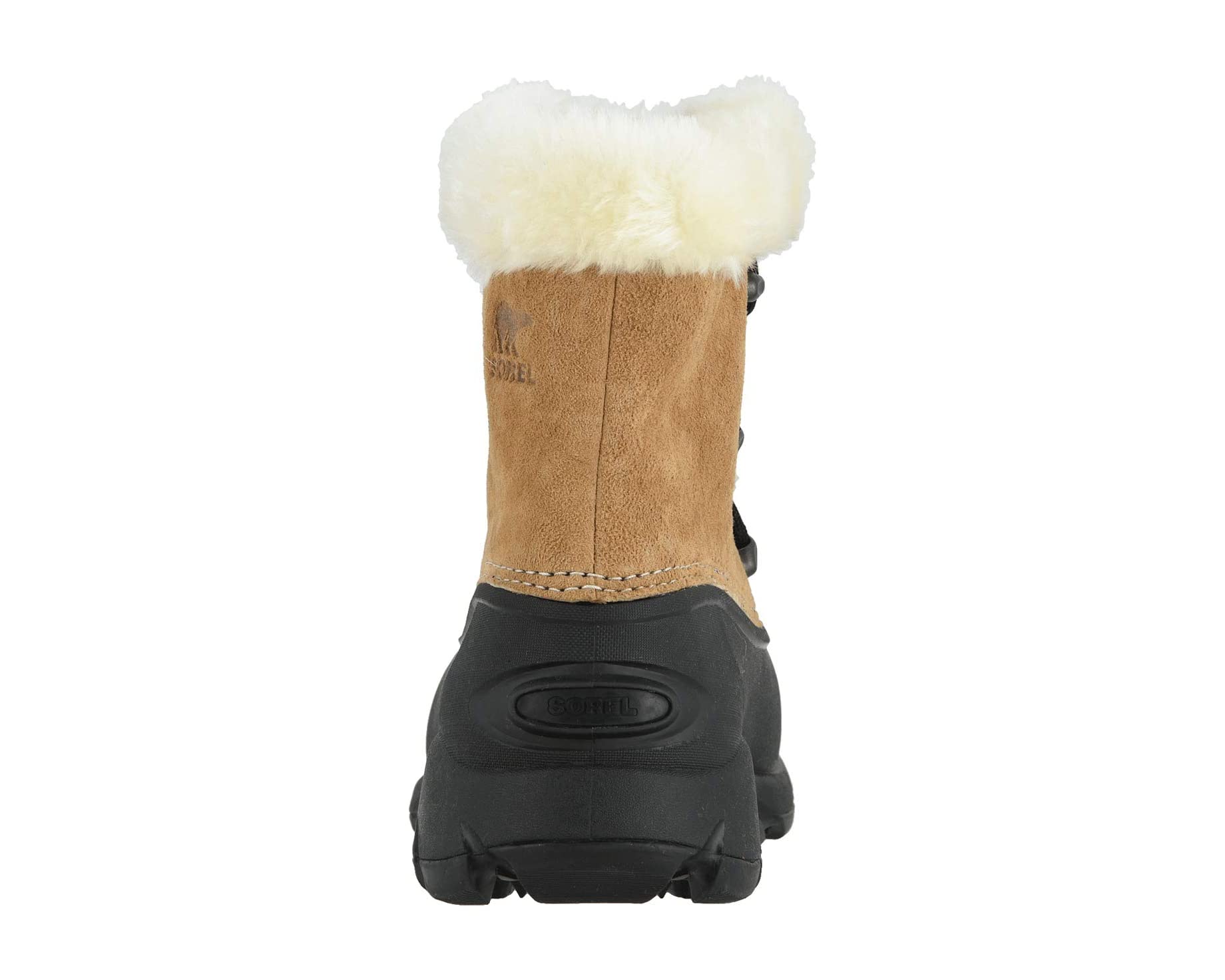 Snow Angel Lace SOREL boots, root beer