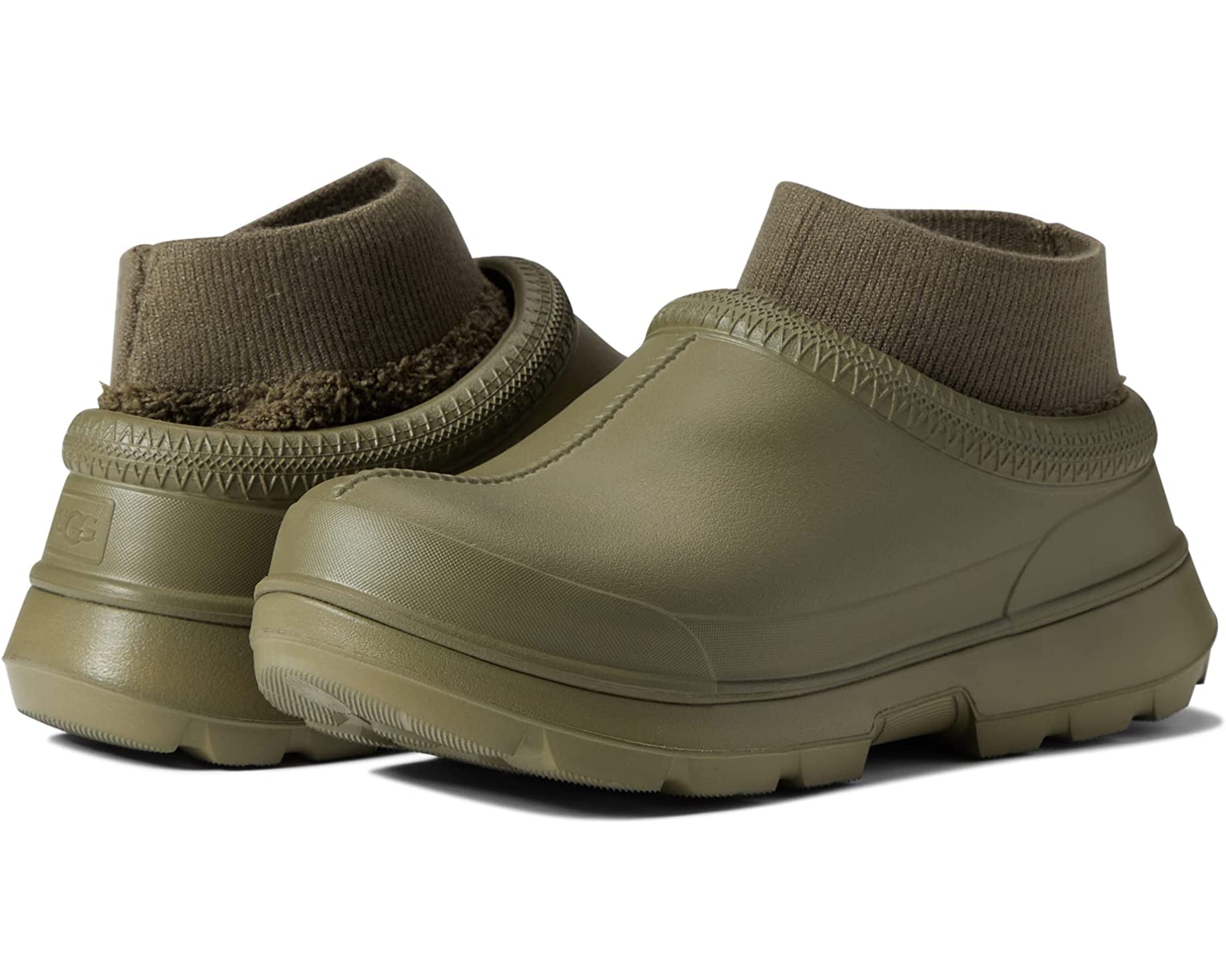 Tasman X UGG clogs, olive