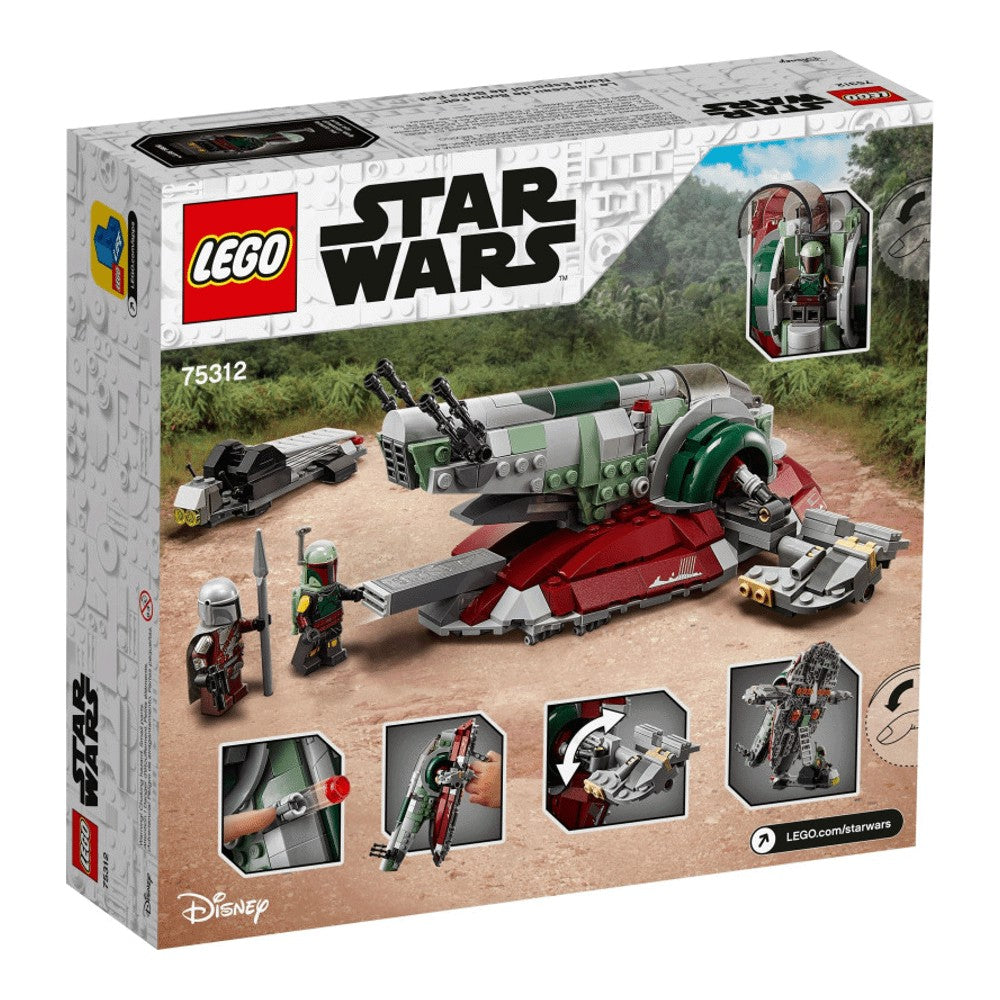 LEGO Star Wars 75312 Mandalorian Boba Fett's Starship