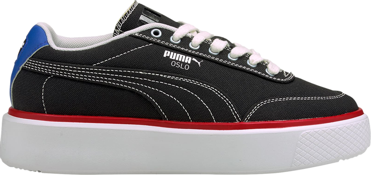 Sneakers Puma Wmns Oslo Maja Summer - Black High Risk Red, black