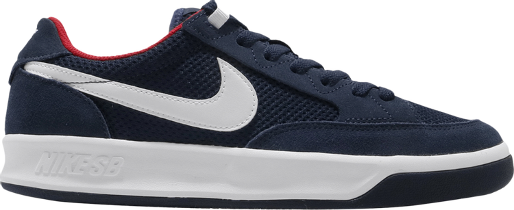 Nike Adversary SB 'Midnight Navy' Sneakers, Blue