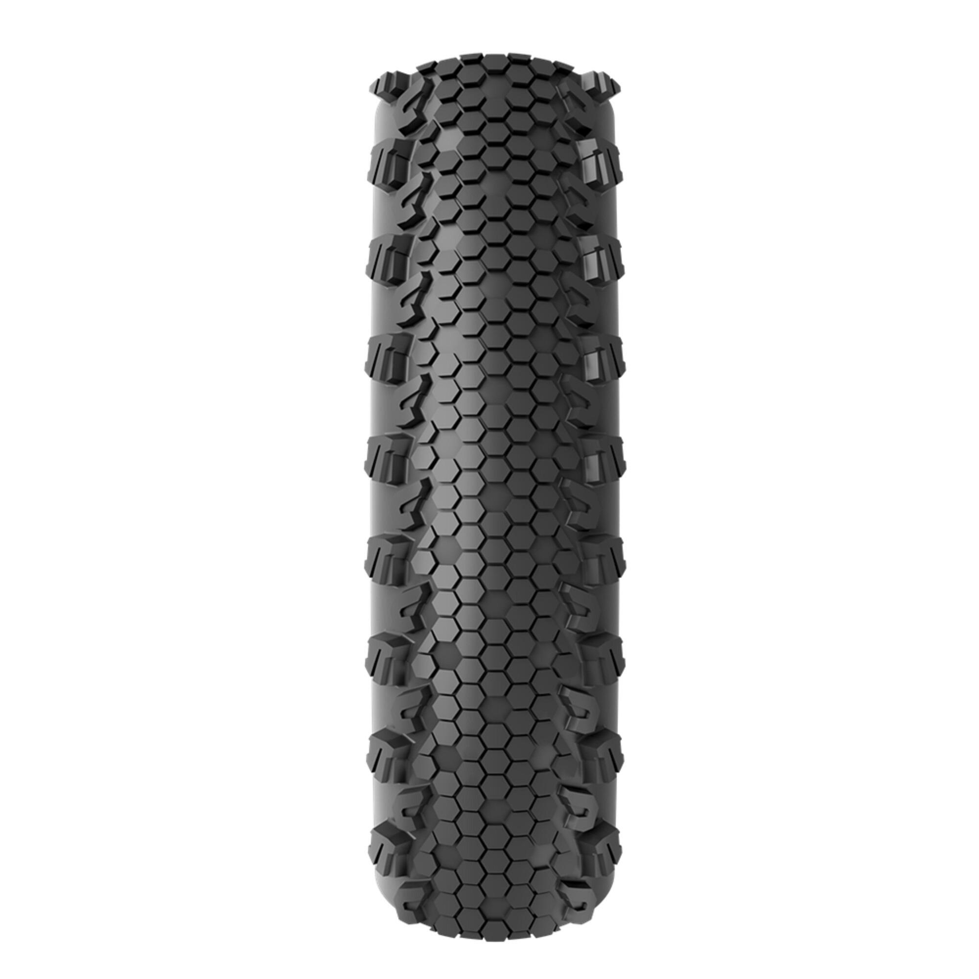 إطار دراجة قابل للطي Vittoria Terreno Dry Gravel 700 × 38 TNT Tubeless Ready أسود/رمادي غامق