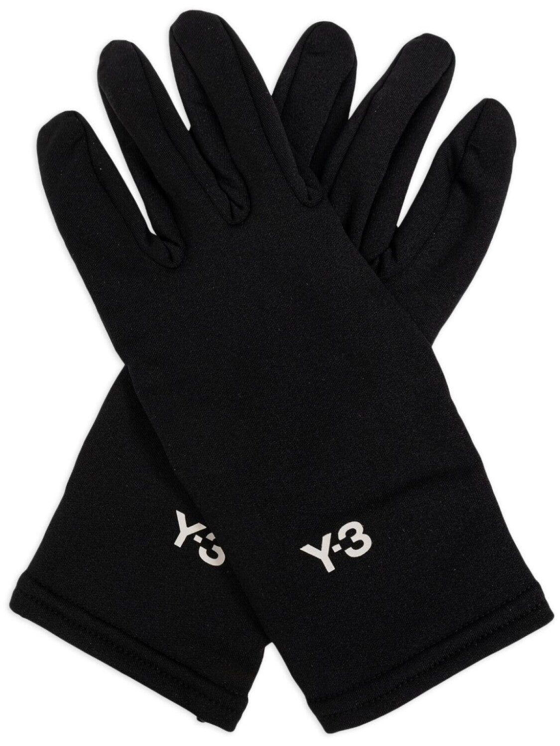 Y-3 Logo Gloves Black