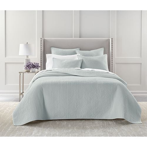 Pickstitch Sky bedspread sets, Reflection Gray