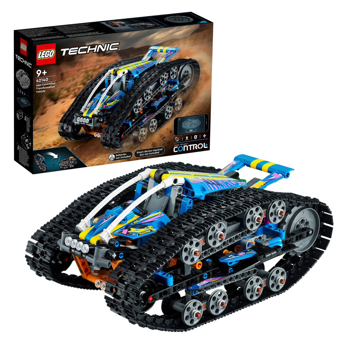 LEGO Technic 42140 Transformable Car, 772 pieces