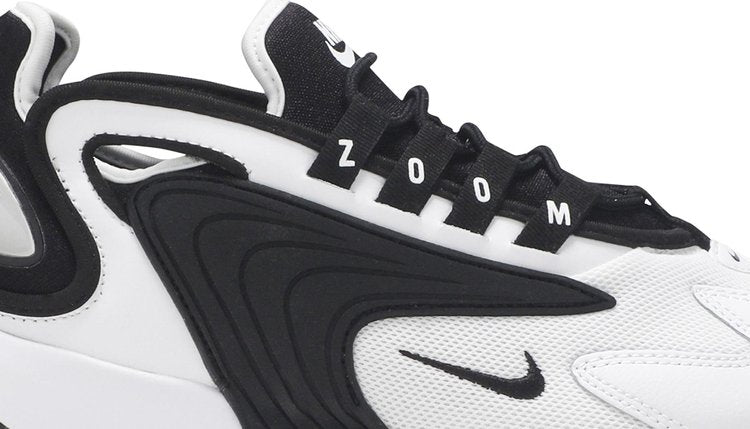 حذاء رياضي Nike Wmns Zoom 2K 'White Black'، باللون الأسود