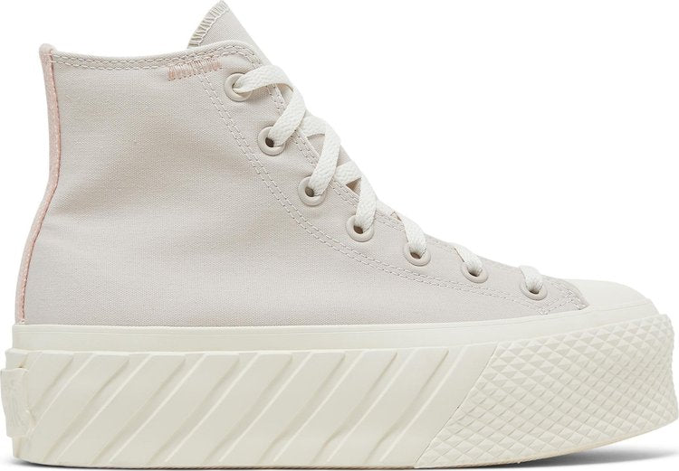 Sneakers Converse Wmns Chuck Taylor All Star Lift 2X Platform High Desert Sand, cream