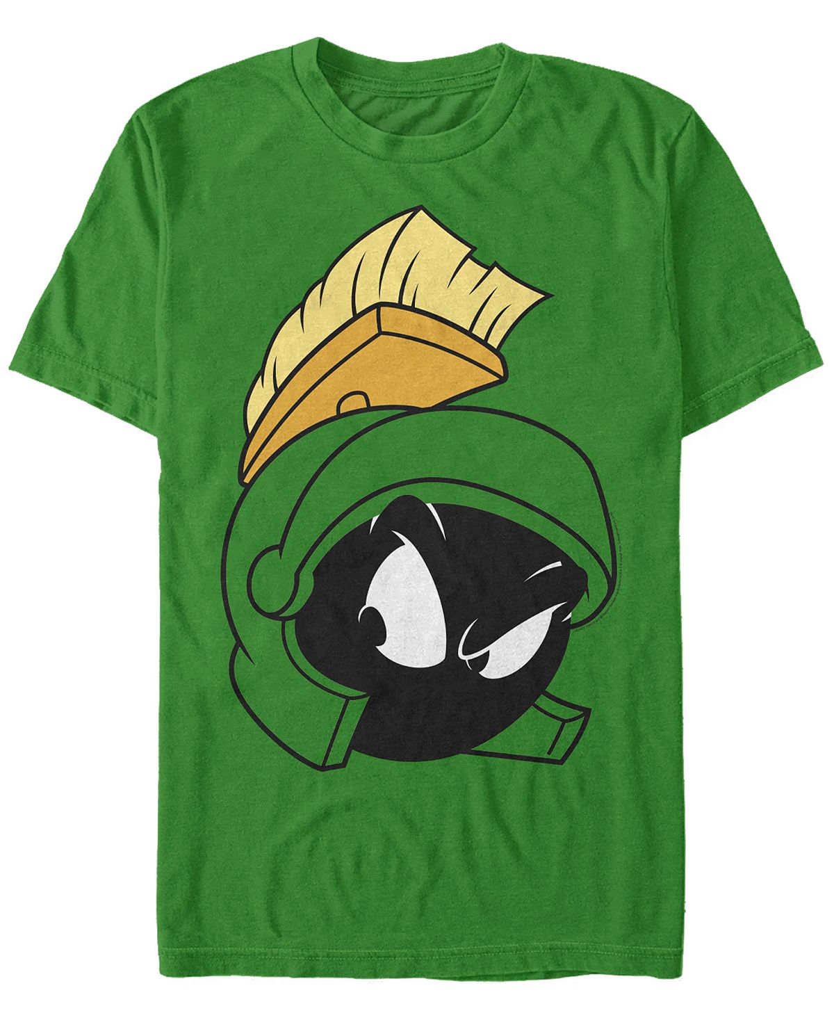 تي شيرت رجالي من Fifth Sun بطبعة Marvin the Martian Attitude Big Face بأكمام قصيرة