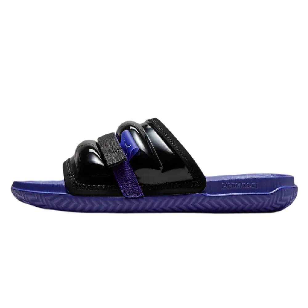 Nike Air Jordan Super Play Slides, Black/Purple