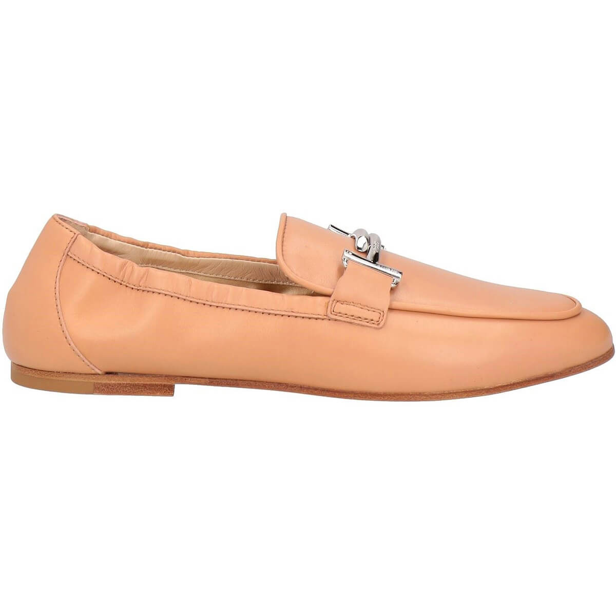 Tod's loafers, light orange