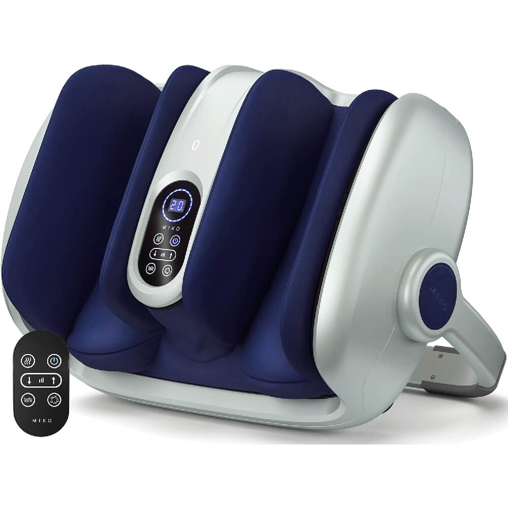 Foot massager Miko Shiatsu Foot Machine, grey/blue