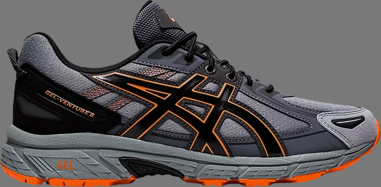 Asics gel venture 6 'sheet rock' sneakers, gray