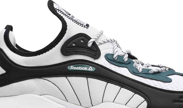 حذاء رياضي Sole Fury 00 'أبيض أسود أخضر مخضر' من Reebok، أبيض