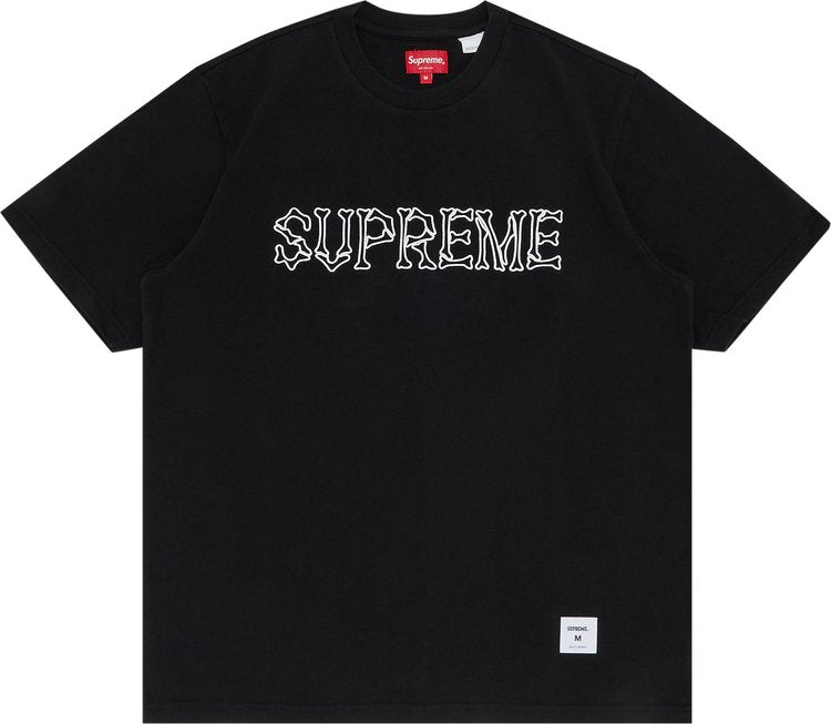 Supreme Bones Short-Sleeve Top 'Black'