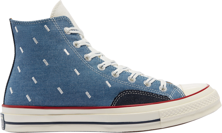 Converse Chuck 70 High Indigo Boro sneakers, blue