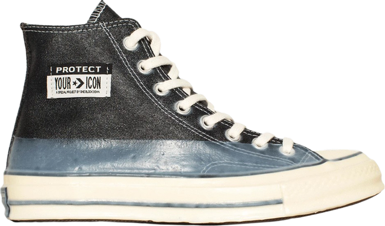 حذاء رياضي Converse One Block Down x Chuck 70 Protect Your Icon - أسود