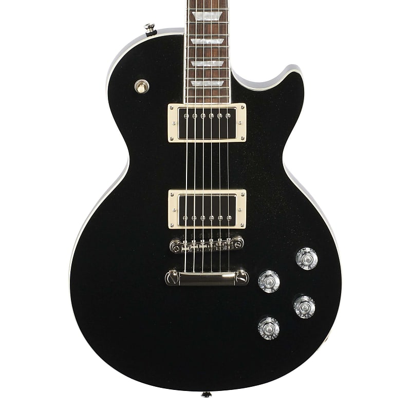 جيتار كهربائي Epiphone Les Paul Muse، لون أسود لامع