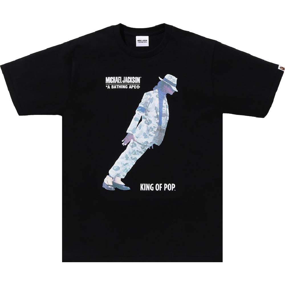 BAPE x Michael Jackson T-shirt, black