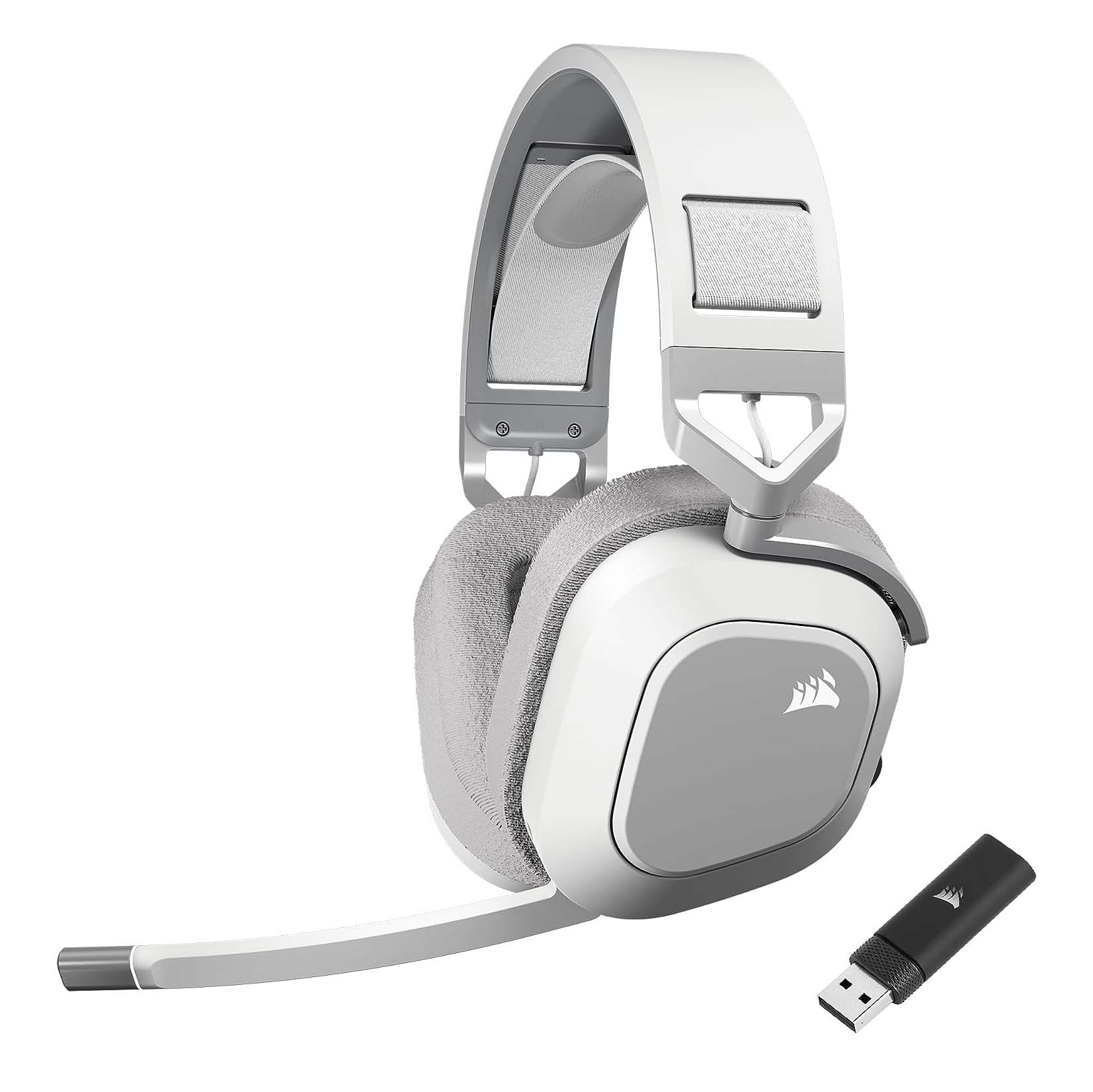 Corsair HS80 MAX Wireless Gaming Headset, White