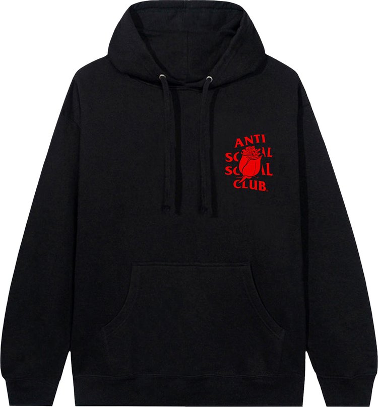 Anti Social Social Club Rose Mary Hoodie Black