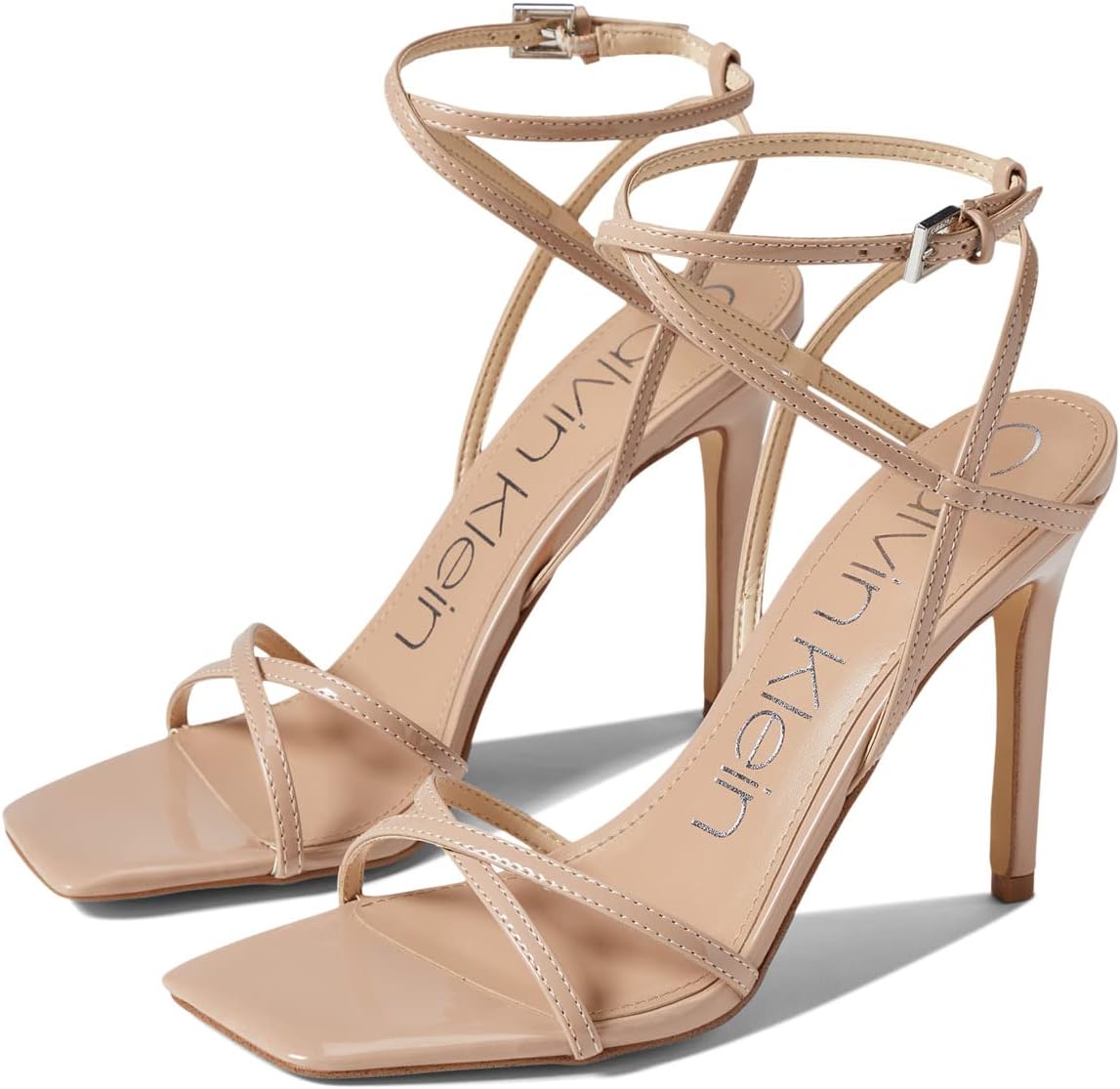 Tegin Calvin Klein Sandals, Barely Nude