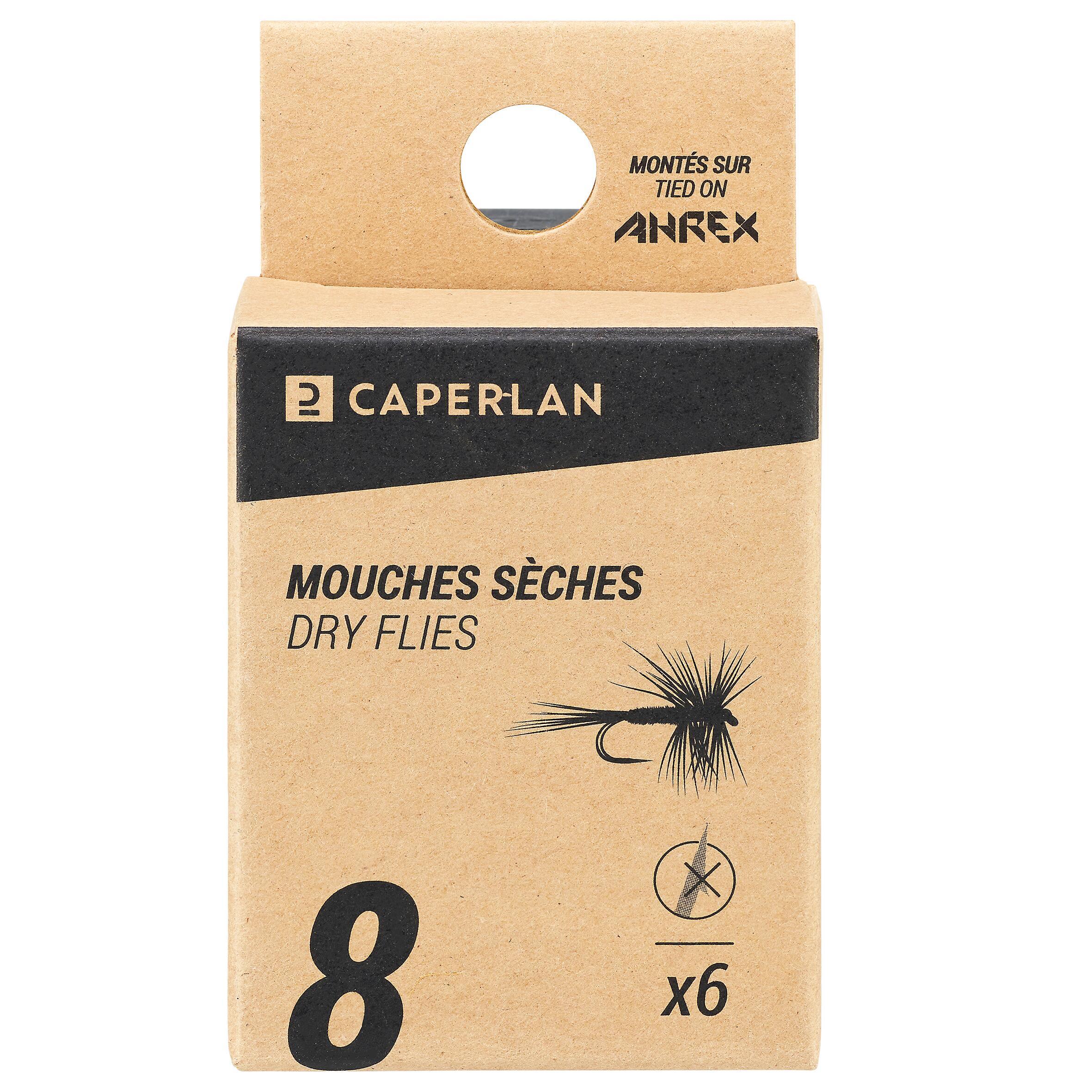 Dry flies HRK8 6 pcs. CAPERLAN