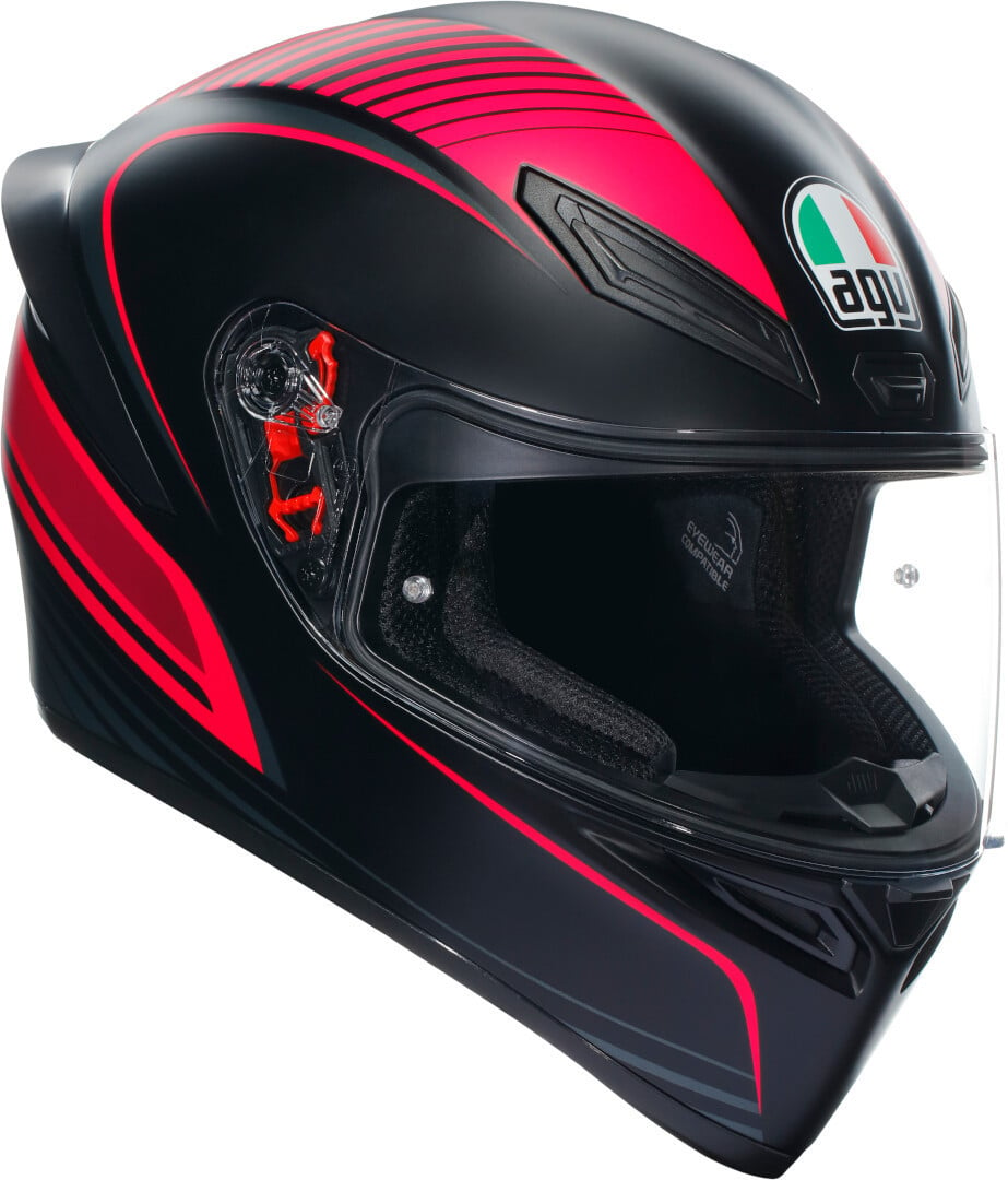 Helmet AGV K-1 S Warmup, black/pink