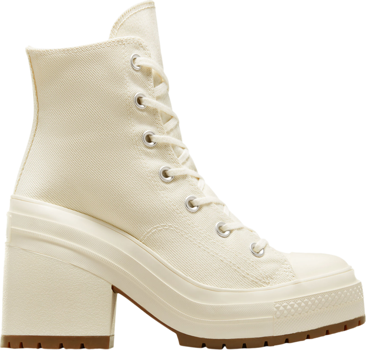 Sneakers Converse Chuck 70 High De Luxe Heel Egret, cream