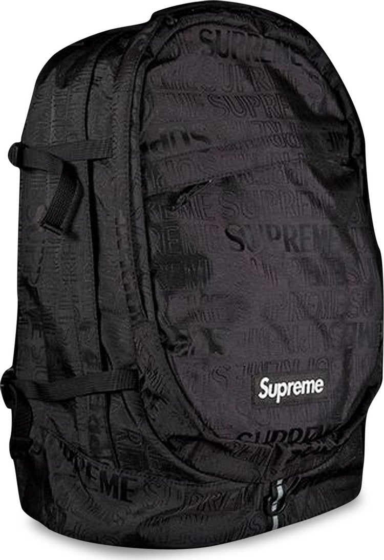 Supreme Backpack Black, black