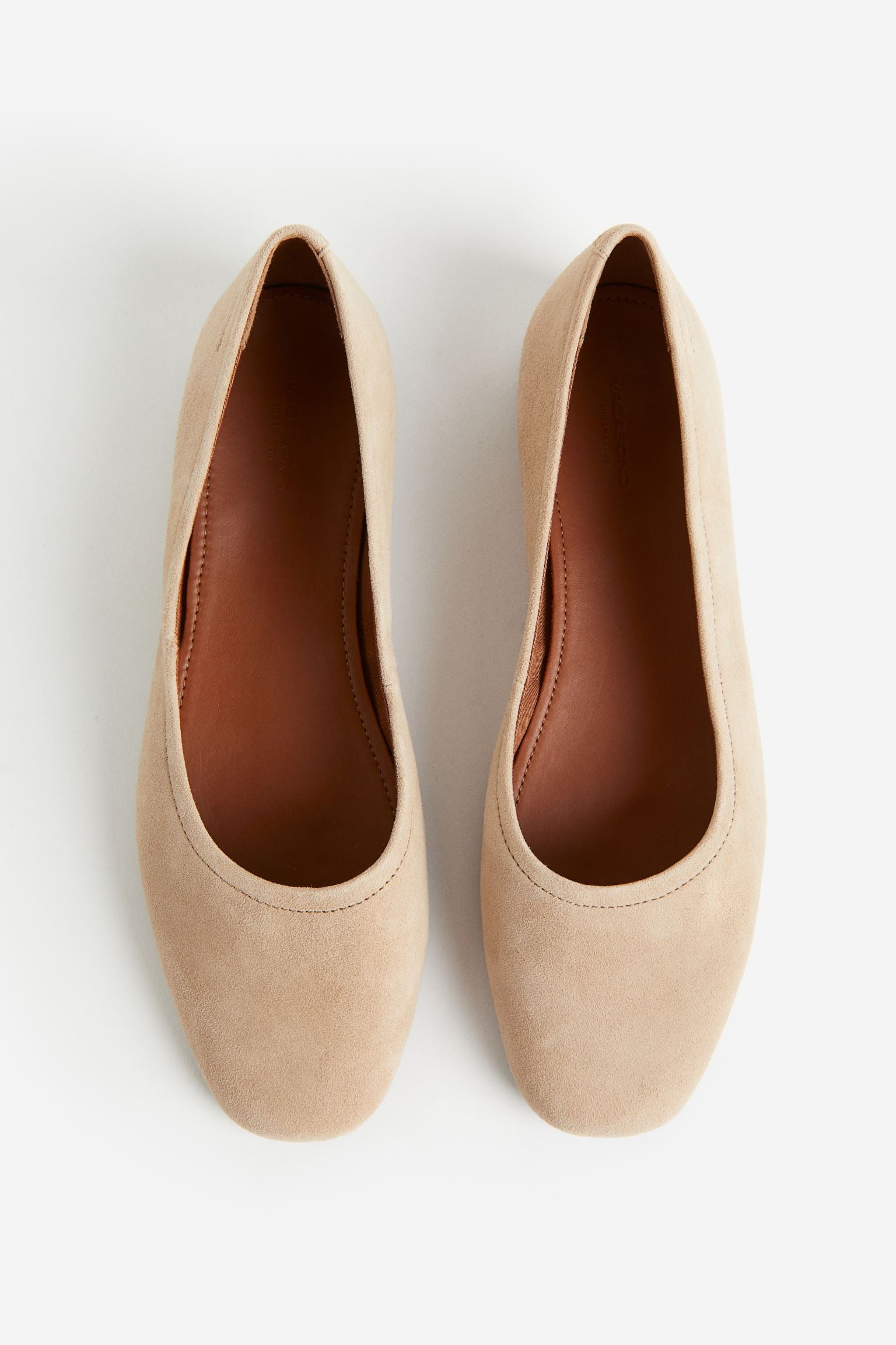 Vagabond Shoemakers Jolin ballet shoes, sand