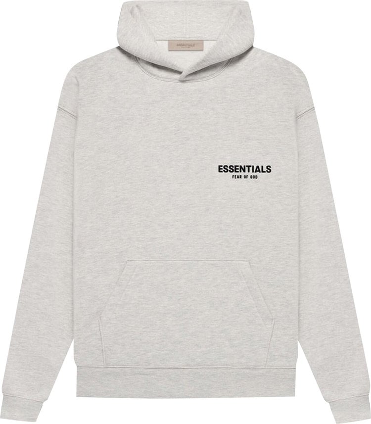 Fear of God Essentials Hoodie 'Light Oatmeal', gray