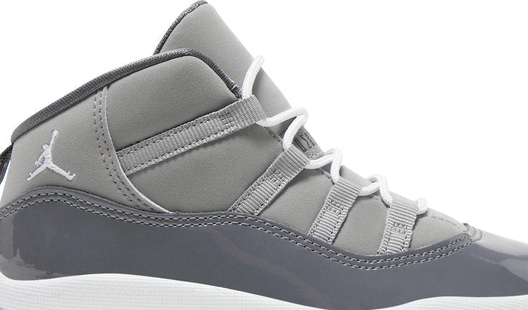 حذاء رياضي Air Jordan 11 Retro TD Cool Gray 2021، رمادي