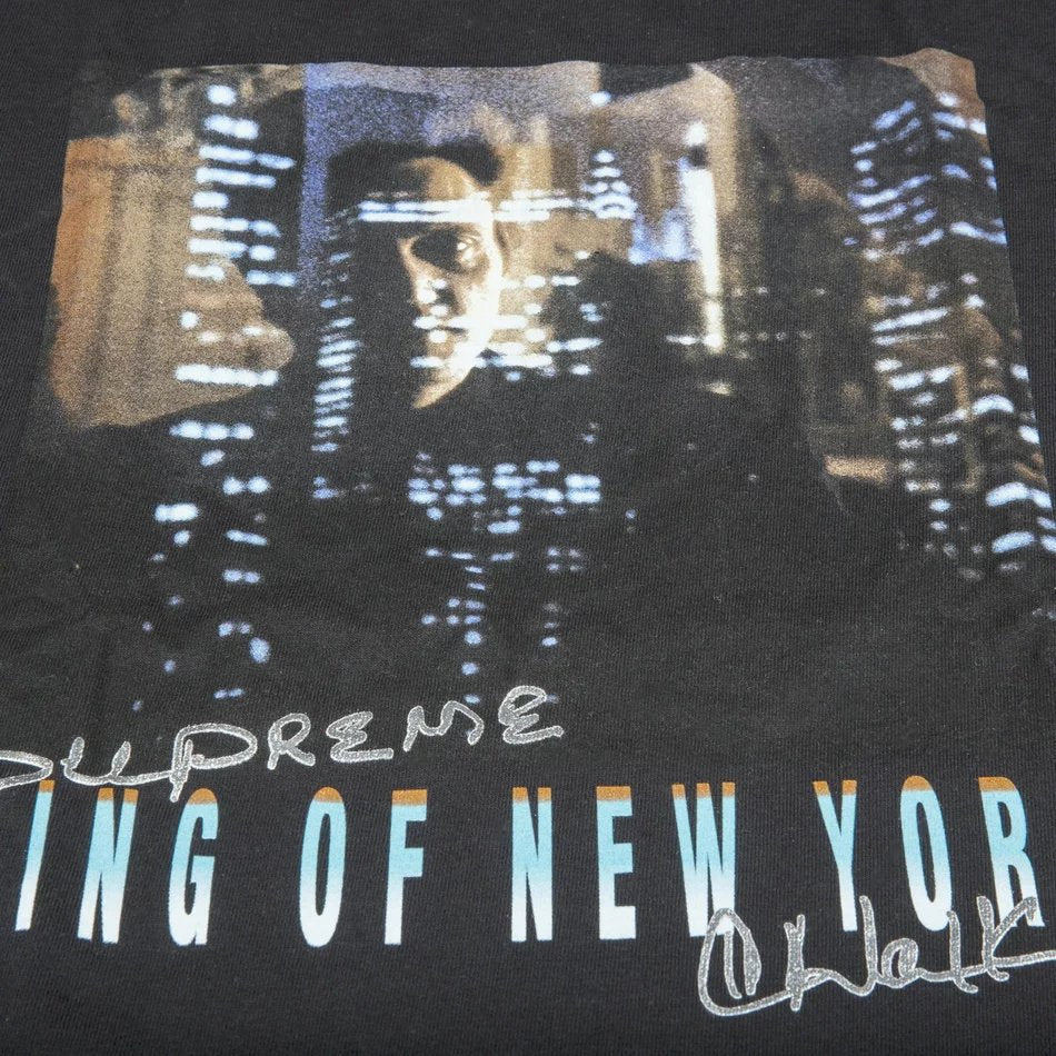 تي شيرت Supreme King Of New York، باللون الأسود