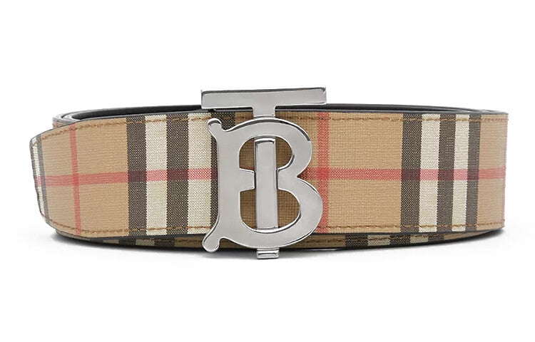 Men's Burberry Belt, Beige