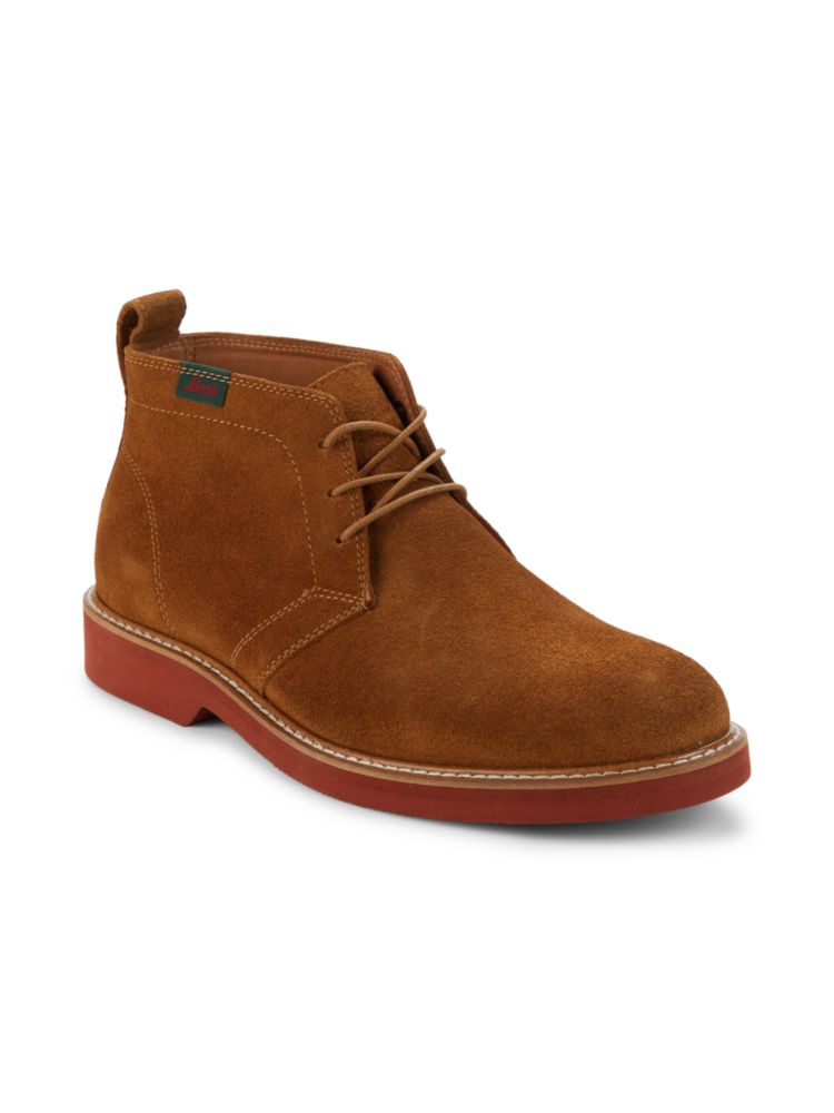 Brooks Gsuede chukka boots. Bass, black