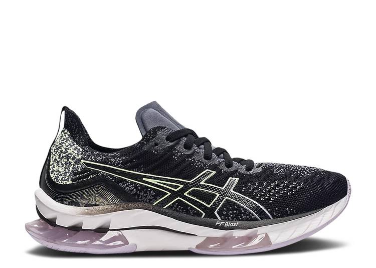 ASICS WMNS KINSEI BLAST 'BLACK PURPLE' sneakers, black