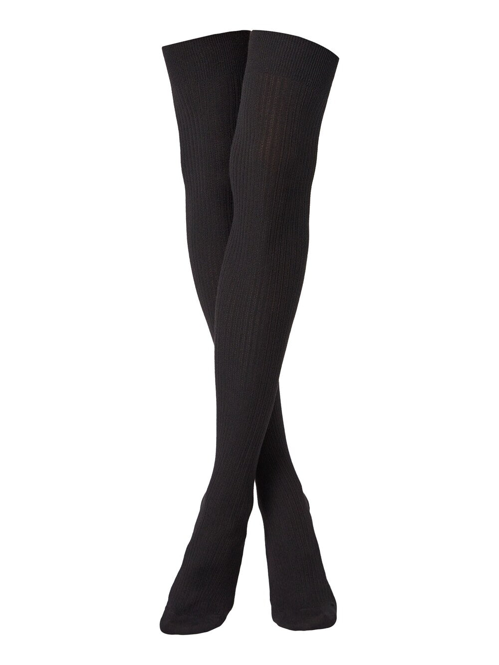 CALZEDONIA over-the-knee socks, black