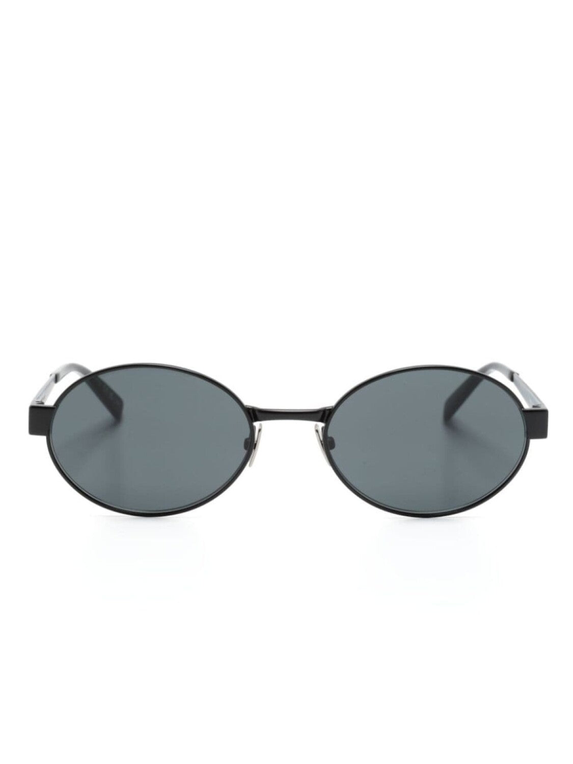 Saint Laurent Eyewear SL692 Oval Frame Sunglasses Black