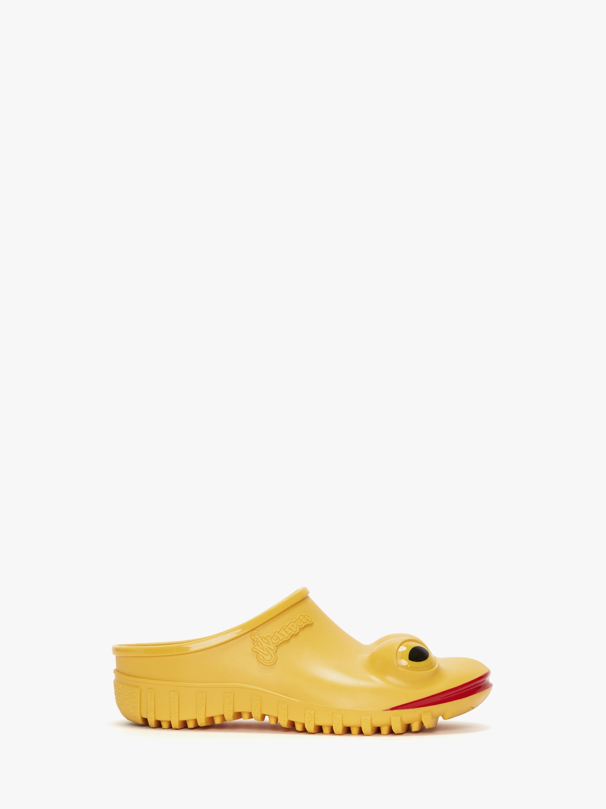 JW Anderson x Wellipets frog loafers, yellow